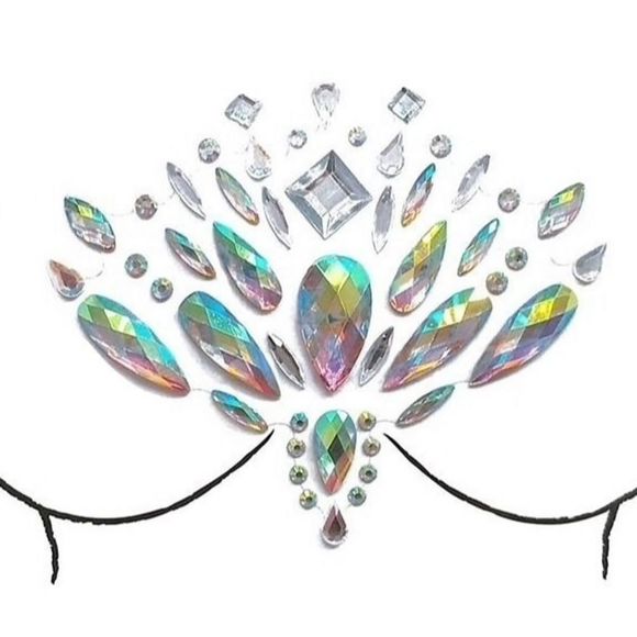 Luxevana Other - Adhesive Breast Gems Rhinestone Tattoos Sticker